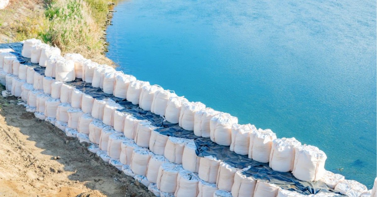 Geotextiles for Flood Management & Levee Reinforcement