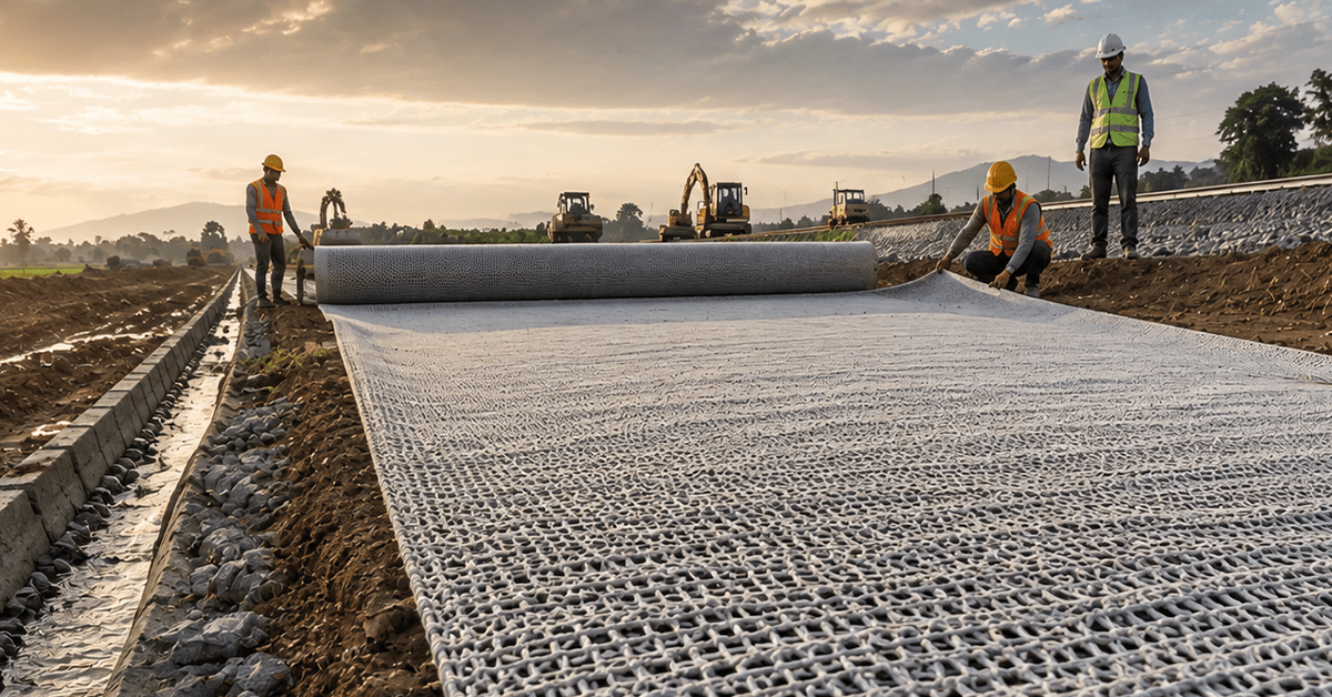 Knitted Geotextiles