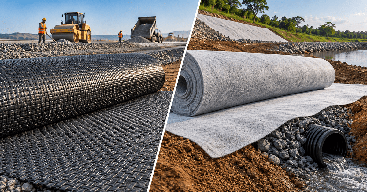 Woven vs. Non-Woven Geotextile: Which One Do You Need?